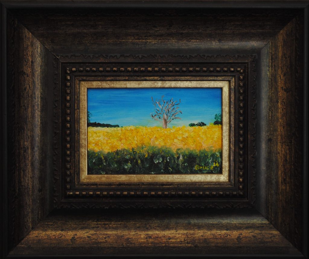 Canola Field, Art By Bruce, Bruce Andrew