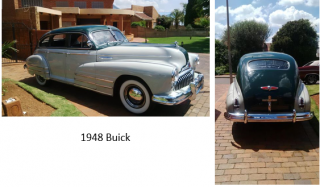 Art By Bruce, Acrylic Painting, 1948 Buick, Streetscape